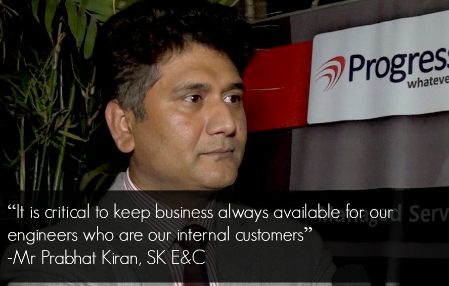 Prabhat Kiran, Chief-IT, SK E&C