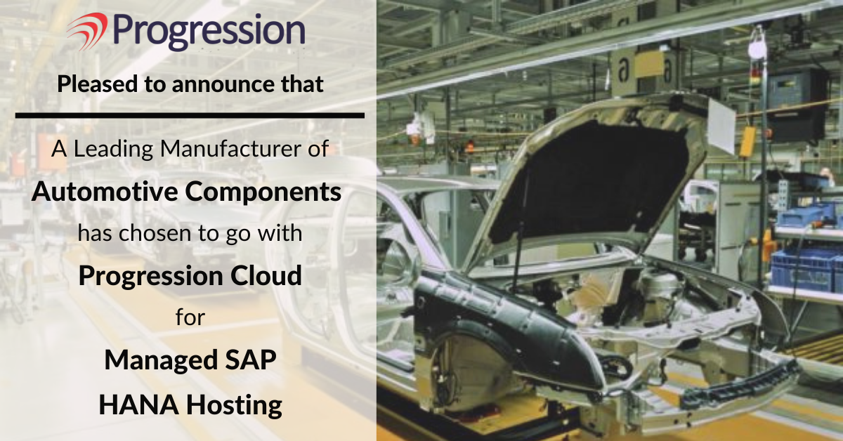 Progression SAP HANA Client Automotive Component