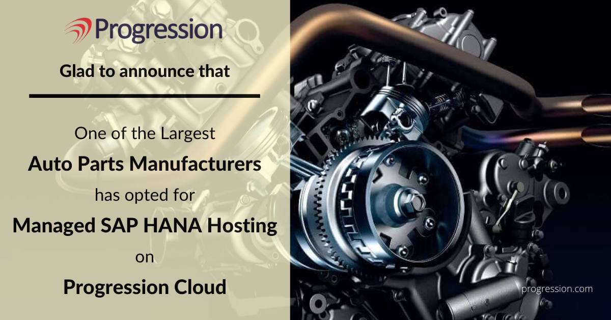 Progression SAP HANA Client Automotive Component