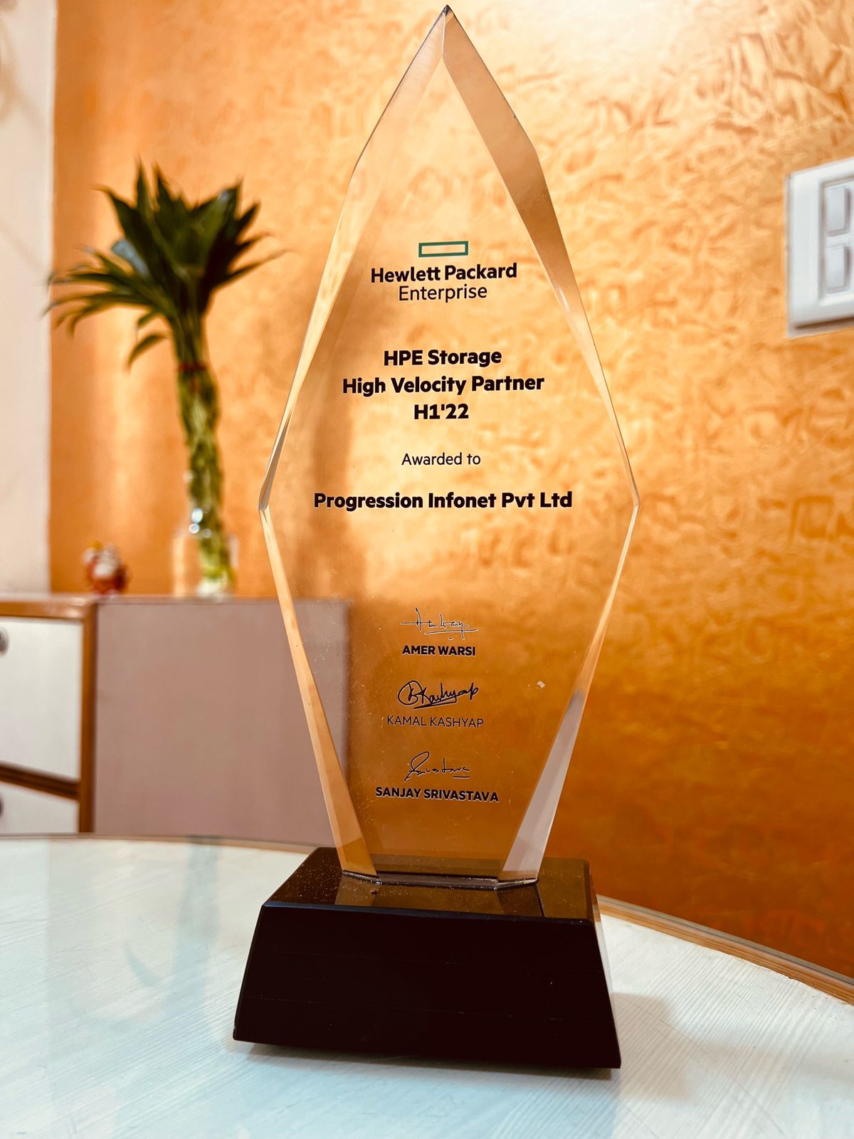 Progression HPE Storage Award 2022